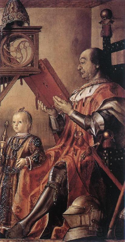 BERRUGUETE, Pedro Prince Federico da Montefeltro and his Son Spain oil painting art